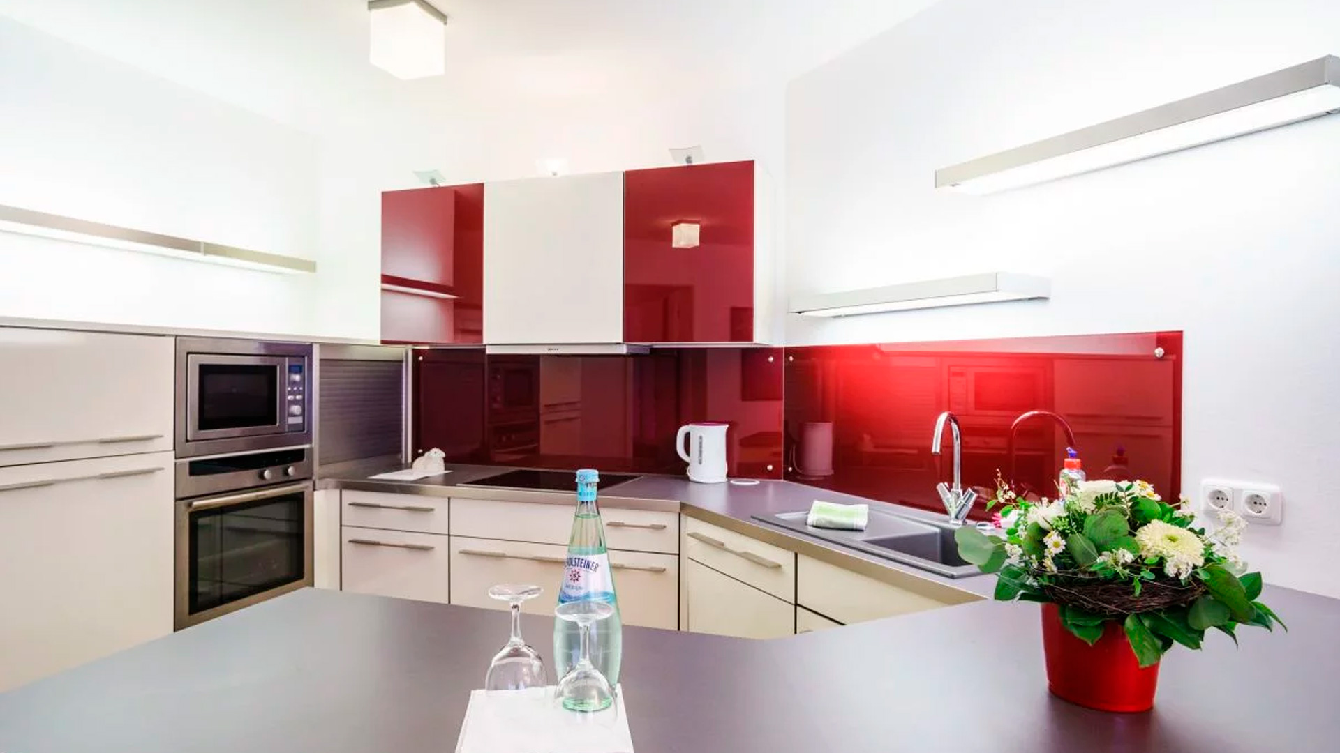 Apartment Deluxe mit Terrasse - Küche